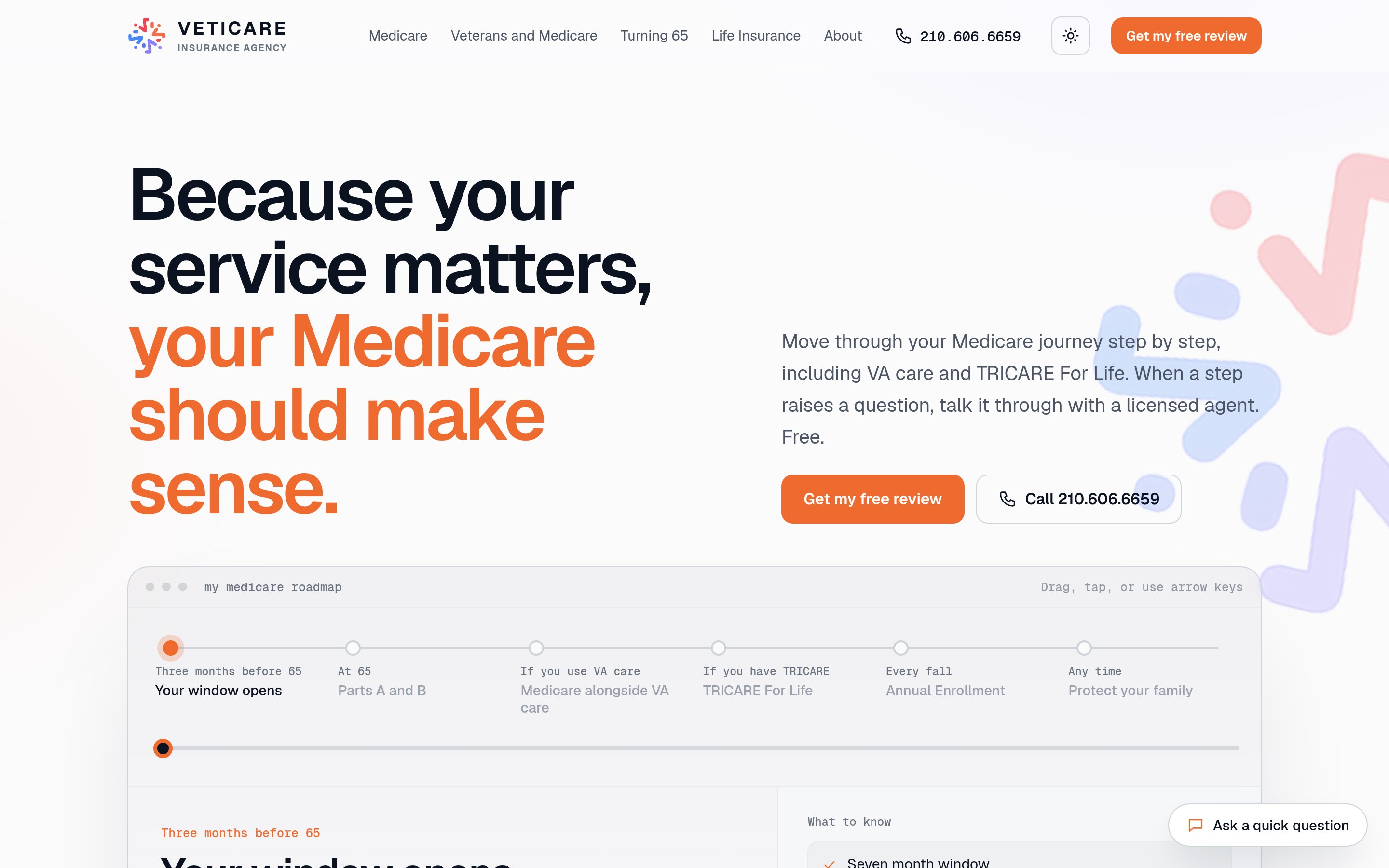 Veticare Insurance on desktop